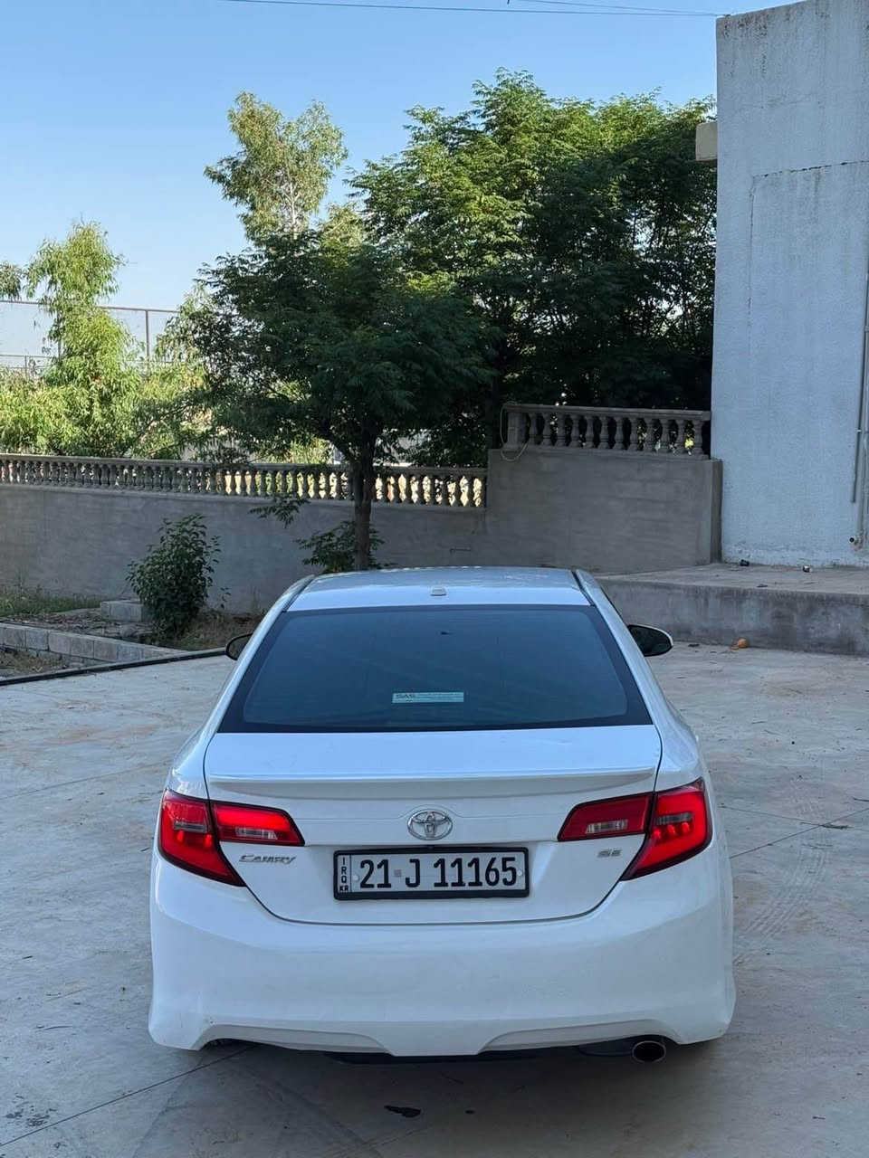 تکایە هیمن نیە تەلەفۆن بۆ خاوەنی بکە جوابی نامە نادەمەوە

کامری ۲٠۱۲ se
۳ گێڕ  کامیرە وشن کارەبا نیو جڵد 
تایەی نوێیە 
کامل سێرڤسە 
گێڕ و مەکینە بەشەرت 
۲ پارچەی بۆیاخە ناوی نەگرتووە 
گێڕ و مەکینە بەشەرت نەکراوەتەوە
٠۷٥٠۲۳٠٤٠۲٠ رانية, السليمانية
