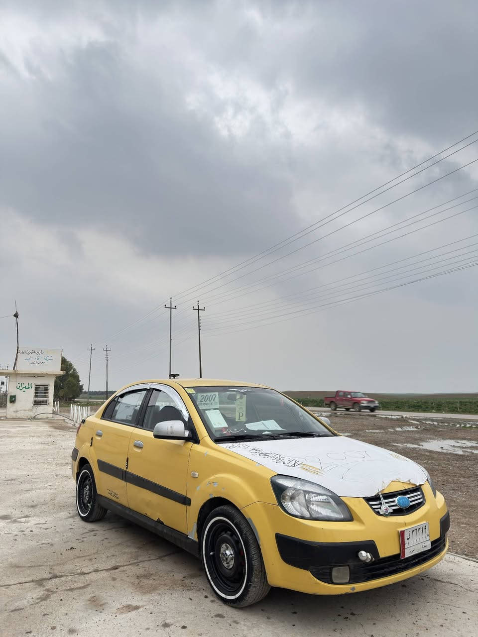 كيا برايد 2007رقم بغداد مشروع وطني تحويل ثاني يوم السياره كشرها نظيف بس بيها شويه خيسان طخم تايرات جديد مكفوله من الضربه السعر85 وبيها مجال العنون موصل شلالات للاستفسار:***********
