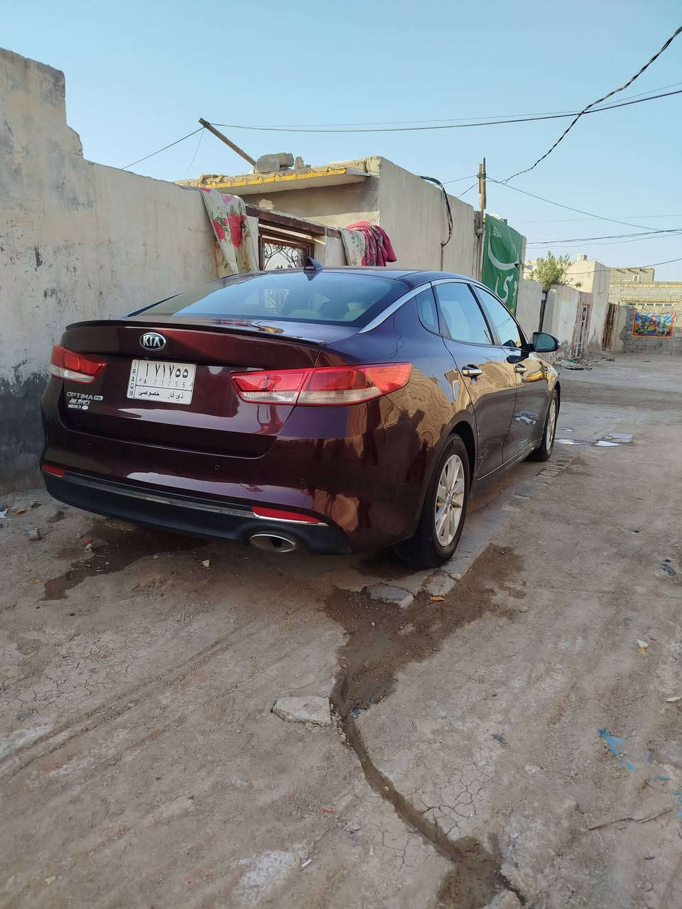السلام عليكم كيه اوبتيمه وارد امريكي مديل 16 سياره جاهزه مكينه كير تبريد كفاله عامه صبق البنيد اثر جراد فقط السعر 115  بكان السياره الناصريه مكلف بل نشر  ***********
