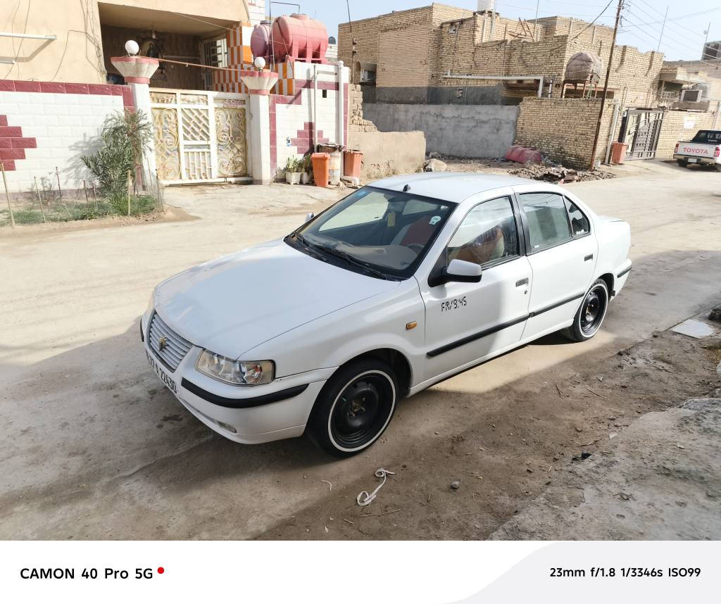 سمند للبيع سعره 41$ سياره مكفوله من ضربه  ويخياس ماعد هلالت معمرت مكينه وكير مكفولات تخم تاير حداديه جديده التبريد شغل  كهربائيات للدعامه الدعاميه كلها شغاله رقم انكليزي  تحويل ثاني اليوم  مكان السياره بشطره غير متواجد عل فيس وتساب عل هذا رقمي *********** الشطره, ذي قار
