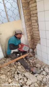 عمال تفليش • صب يدويه • كربلاء