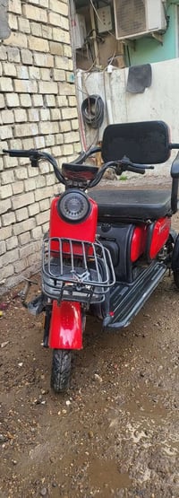 دراجه شحن ثلاثيه للبيع بطاريات جدد قبل اسبوع مبدلهن نوعيه وينلي الاصلي...