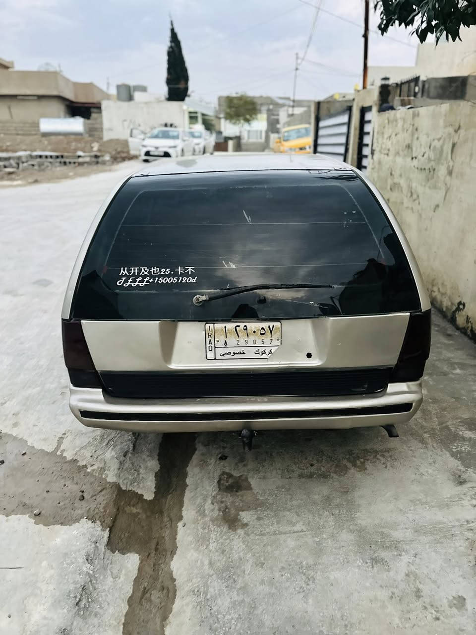 مازدا 626استيشن موديل 1990محرك وكير بل شرط 8وبخ بدون ضرر وبدون صبخ  بدون خياس صدر وكهربايات كله بل شرط سنويه عاج شرط تحويل ووكاله كوبون بانزين مطلعين له جام كهرباي abs سياره حلو كاعد سعر ٢٥مكان كركوك ***********
***********
