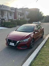 نيسان سنترا 2022 وارد أمريكي  SV بيها صبغ باب وجاملغ وخمش بنيد وربع جا...