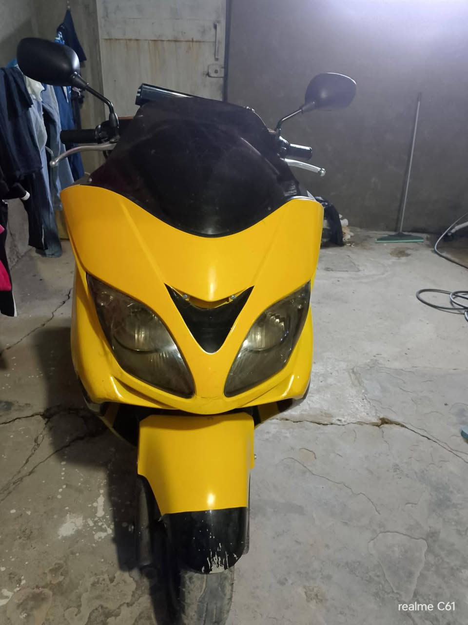 السلام عليكم دراجه للبيع الكير ملغي مصبوغه صبغ كامل المكينه مجفته مره وحده ع ايدي زو تايرات جدد باتري جديد بلك جديد ‏‪***********‬‏ واتساب
