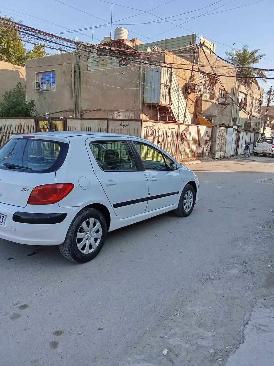 سلام عليكم
بيجو 307
موديل 2006
رقم بغداد الجديد 
سياره مابيه لاتبديل ولا ضربه ولا صبغ
بس بل دوس شويه صبغ
مكينه كير خير من الله 
تخم تاير جديد 
صدر جديد 
سياره جديده 
السعر 62
مكانه بغداد 
الرقم ***********
