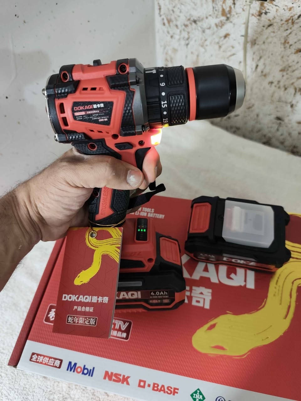 دريل شحن جديد لوك برشلز بدون فحمات اصلي عزم ٣٥ بطاريه ١٠ خلايا يشتغل تزريف  وفتح وشد وهمر دريل مفول بعده جديد بغداد, العراق


**إذا كنت صاحب هذا الإعلان وتريد حذفه لأي سبب، رجاءا أرسل رسالة إلى الدعم الفني**