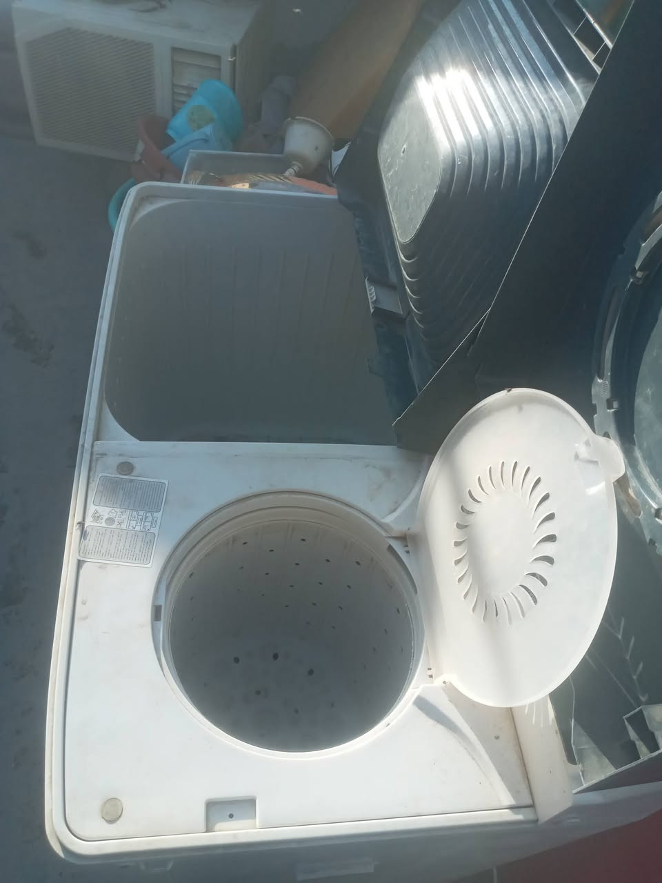 السلام عليكم خوان هاي الغساله من ضمن الغراض الي نشرتهن محتاج وجاي ابيع بغراض البيت غساله جديده مغسول بيه بس مرتين شاهد الله بس عندي حاله وجاي ابيع بغراض البيت فدوه اروحلكم لحد يكسر بالسعر مكاني الناصريه مقابل مستشفى القلب وهاذ رقمي *********** وشنو الي تحتاجه من البيت تعال أخذه محتاج وجاي ابيع بغراض البيت ماعندي نت خابرني ع خط واني خادم
