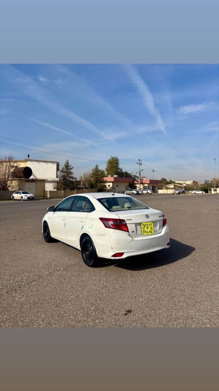 السلام عليكم 
تويوتا يارس 2015 سفری هەولێر 
رەنگ سپی مەکینە گەورە 
بێ سبوغ 
دەعامی بۆ دەعامی بەشەرت 
دوو جێ تعدیلی هەیە 
گێر و مەکینە و تبرید بەشەرت 
شوێن هەولێر 
***********
WhatsApp & Viber أربيل, العراق
