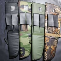 كرابات مسدس • جلد طبيعي • أسود وجوزي