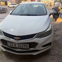 شوفرليت كروز  موديل ٢٠١٧  السيارة لون ابيض رقم اربيل حادث امريكة دعامي...