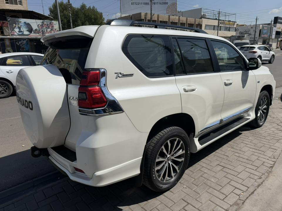 برادو موديل 2022 مواصفات TXS سبعينية
ماشيه 58 الف

دبل تانكي

سبير تعليك

محرك 6 سلندر

بدون صبغ

السياره جديده على وضع الشركة وكل الصيانات وتبديل الدهن بشركة ساز

السعر 46 الف
الموقع بغداد
رقم الموبايل ***********
