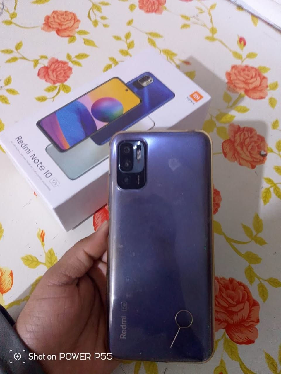 ريدمي نوت 10 فايف جي 5G
يشغل 60 فريم ببجي 😘
معالج دايمنستي 700 5G قوي جدا

المواصفات الكاملة :
🔹الشاشة حجم 6.5 بوصة بتردد 90 هيرتز
🔹ذاكرة 128 جيجا عشوائي 8+3 جيجا 
🔹الكاميرا بدقة 48 ميگابكسل
🔹البطارية 5000 ميللي شحن سريع 18 واط
🔹المعالج MediaTek Dimensity 700 5G مبني بمعمارية 7 نانو متر 
🔹معالج رسومي Mali-G57 MC2 وهذا المعالج قوي وأهم ما يميز الهاتف بحيث يشغل لعبة ببجي على الدقة القوية 60 فريم 😍
🔹دبل سيم كارت 5G + 4G
🔹الجهاز النسخة العالمية Global
🔹نظام التشغيل اندرويد 12
🔹خاصية التطبيقات المزدوجة 
🔹خاصية فتح واجهتين للجهاز 
🔹خاصية ريمونت Mi للتحكم بالأجهزة المنزليه 
🔹يدعم ميك اضافي لعزل الضوضاء 
🔹بصمة اصبع جانبيه سريعة + خاصية الـ Face Unlock 
🔹راديو FM + الماسح + البوصلة 
🔹كارتونه  و شاحنه

السعر 130$ بي مجال  

 تصال  *********** 
وتساب وماسنجر موجود 24ساعه
