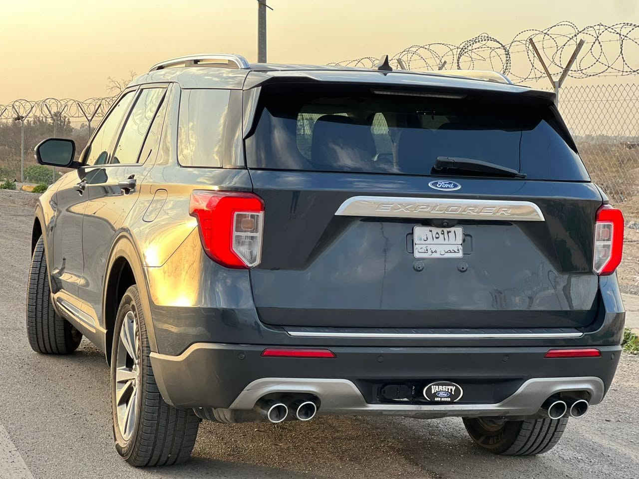 فورد اكسبلور بلاتينيوم 2023 أعلى فئة بأسمي ٦سلندر ٣سيسي توين تيربو ماشيه 17الف ميل رقم ميسان الحادث سرقه اني المستورد السعر 240ت***********
