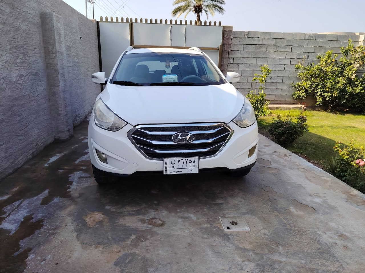 السلام عليكم توسان خليجي مكفوله موديل ٢٠١٢ رقم بغداد بأسمي تحويل مباشر السعر عل الخاص العنوان صلاح الدين بلد رقم الهاتف ***********
 ***********
