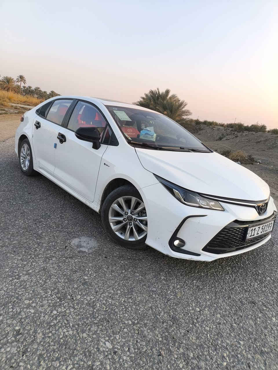 كورلا هايبرد صيني موديل 2025
ماشيه 13الف للبيع او مراوس بسياره عاليه 
 سياره بيه ملاحضات بسيطه بلدعاميه اماميه وخلفيه 
سعر ،155
***********
