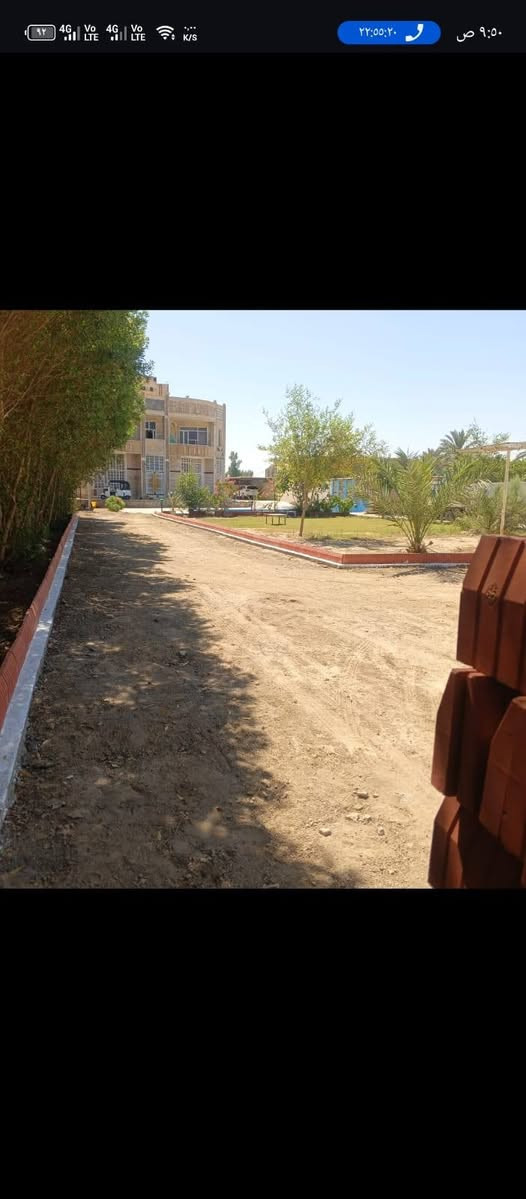 للبيع مزرعه  شغل درجه اولئ طابو صرف سند 25بستان تحويل بالطابو  2300متر تحتوي علئ دار  بناء طابوق مساحه 225متر  طابقين ونصف 6غرف مع ملحقاتها الواجهات والارضيات جميعها مرمر  تركي  مسيجه بالكامل بلوك والممرات صب رفت المزرعه علئ شارعين مبلطه العنوان بغداد الرصافه طريق السياحي تبعد عن حي البتول 10دقائق تبعد عن الشط 300متر  الاستفسار فقط علئ التلفون***********

