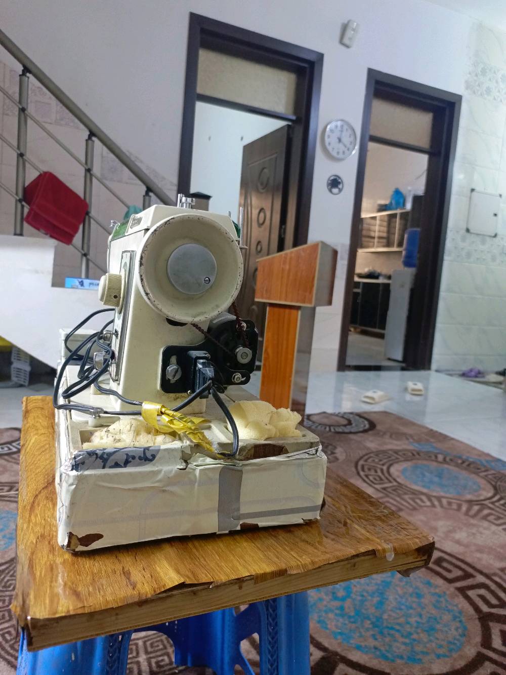 المكان الدورة المعدات الهندسية 
مكينة براذر ياباني 1990
شغالة اخت الجديدة