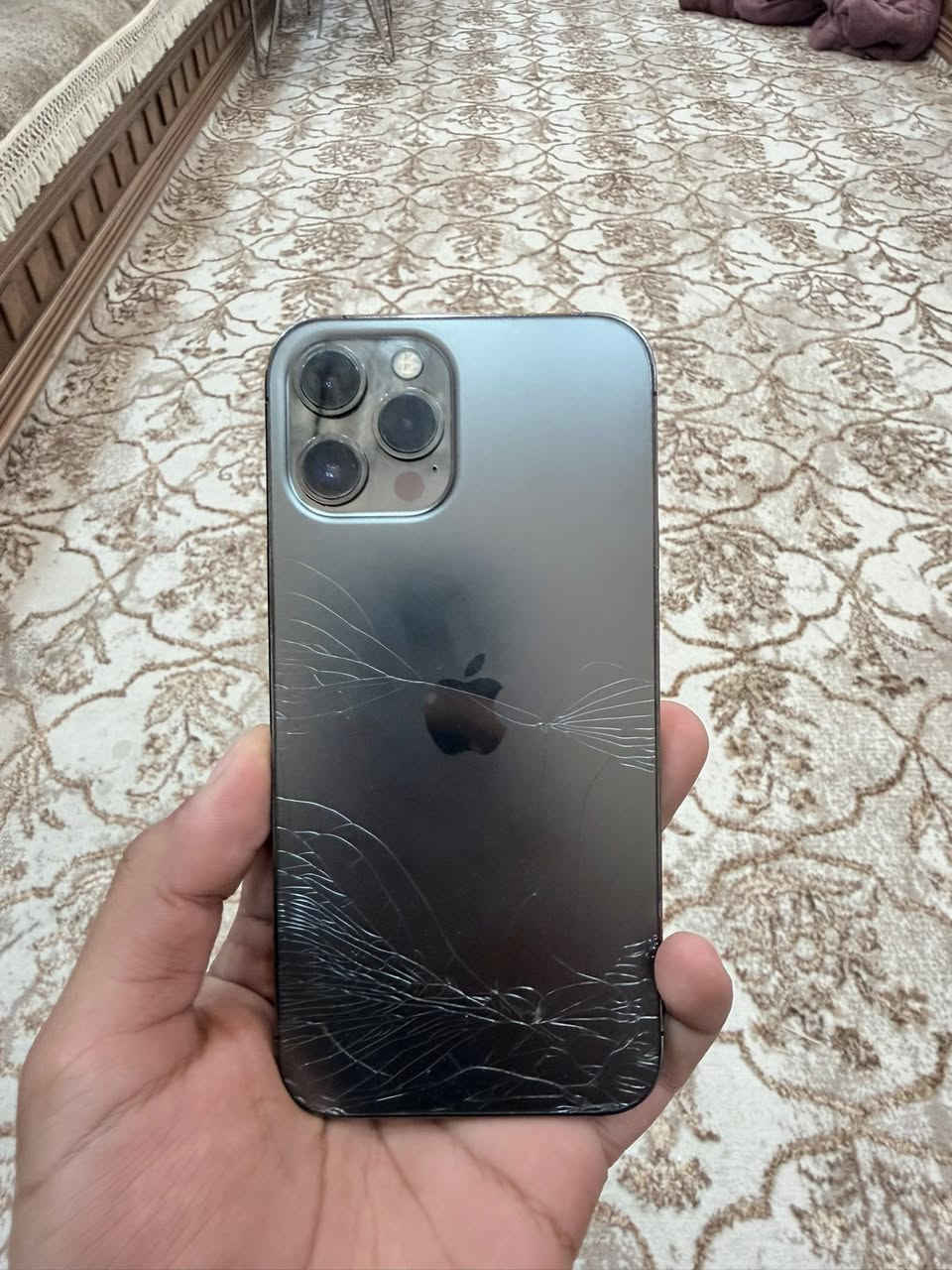 ◇ايفون 12برو ماكس 128
◇ماستر شرق أوسط 

◇بطاريه 73

◇***********/اتصال فقط

◇***********/فقط واتساب 

◇السعر 500
الجهاز بي فطور بل ظهر بس ما مفتوح ولا مبدل شي 

◇المكان بغداد
