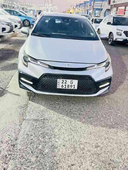 اسلام عليكم كورلا 2020 للبيع
موصفات SE محرك 2000
تحكم سترين هندك بريك بصمه
نضام سبورت وعادي ويكو 
مانع نزلاق رادار 
كير 10 نمرات 
لون رصاصي داخل اسود 
ضرر كما واضع بصوره
كير ومحرك وصدر وتايرات كلها شرط 
بيها كلير وبارد بدون يرباك 
بدون دواخل ماشيل 60 الف حقيقي 
رقم اربيل تحويل ثاني يوم 
145 وبها مجال ***********
