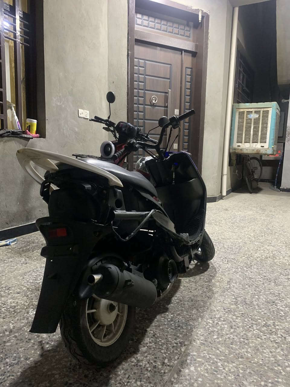 سلام عليكم ماكس عدلة الدراجة مال لعب مكينتهة خرسة الدراجة كلش حلوة الدراجة شوكت متجيهة هندر واحد نقصهة سلف او باتري السعر 350 وبيهة مجال الاستفسار ***********
