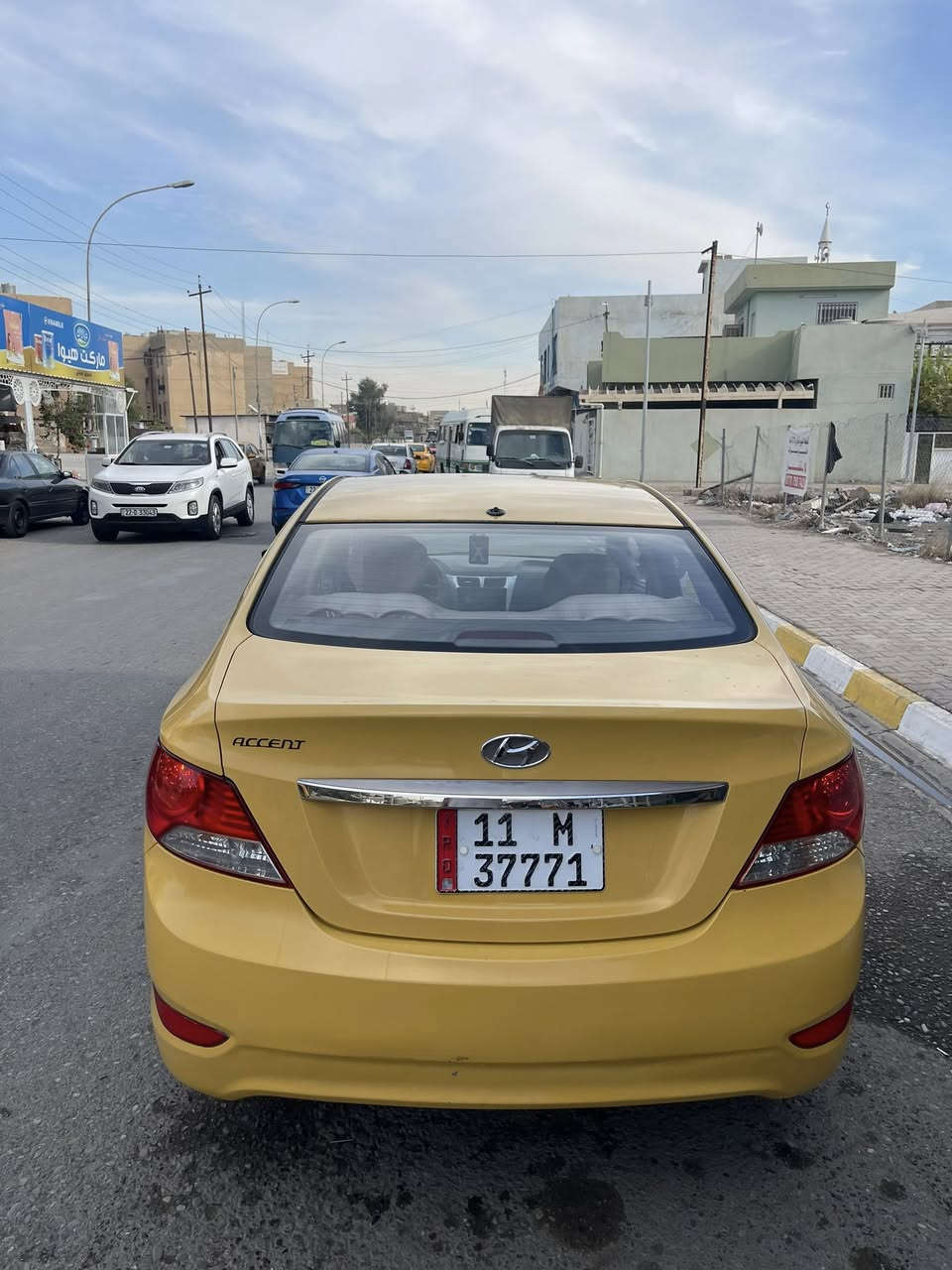 ‎السلام عليكم اكسنت موديل ٢٠١٤ محرك (١٤)      سنويه لحد 27 مشروع وطني تحويل تاني يوم محرك دوش ضربه مابي مكاني ***********كركوك سعر 90$ وبي مجال
