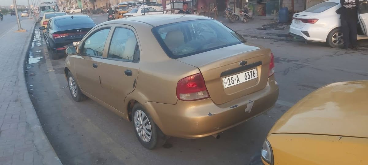 شوفرليت افيو موديل2004رقم بابل دولي سياره جاهزه سياره جاهزه محرك كير حداديه جاهزه محرك1400مفتوح كير اوتماتيك سياره مال جنيان السعر36وبيها مجال للشراي عنواني كربلاء الشراي يتصل***********
