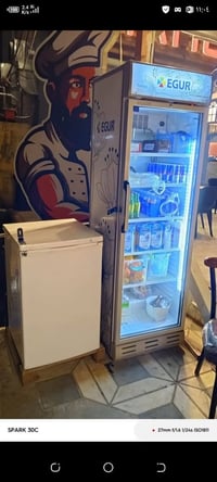 عربانة كاملة براد مجمدة ماكينة اسبريسو ايطالي ماركت ماجستك  طاحونة قهو...