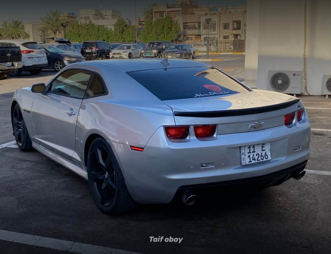 للبيع فقط شوفرليت كمارو 2012  وارد امريكي حادث جاملغ وبنيد من امريكا صبغ 4 قطع جمالية سيارة فول عدى الفتحة
محرك 6 سلندر 3600
كير اوتوماتيك
داتاشو عارض ع الجام
كيجات يم الستيرن
كشنات جلد
شفتات ستيرن
هيترات كشنات
مازدات شمعه شكل 18 
كفر كزوز GM اصلي 
دعامية zl1 
دوس zl1
خطة بنيد 45th
وياله 20 ss 
سستم صوت boston
لد دعاميات texas somk
كامرة خلفية وحساسات  
سيارة محرك وكير واكسل ممتازة تبريد ثلج ❄️ رقم بغداد جديد تحويل مباشر 
السعر 88 ورقة وبيها (مجال بسيط) مكان السيارة بغداد السيدية *********** بغداد, العراق
