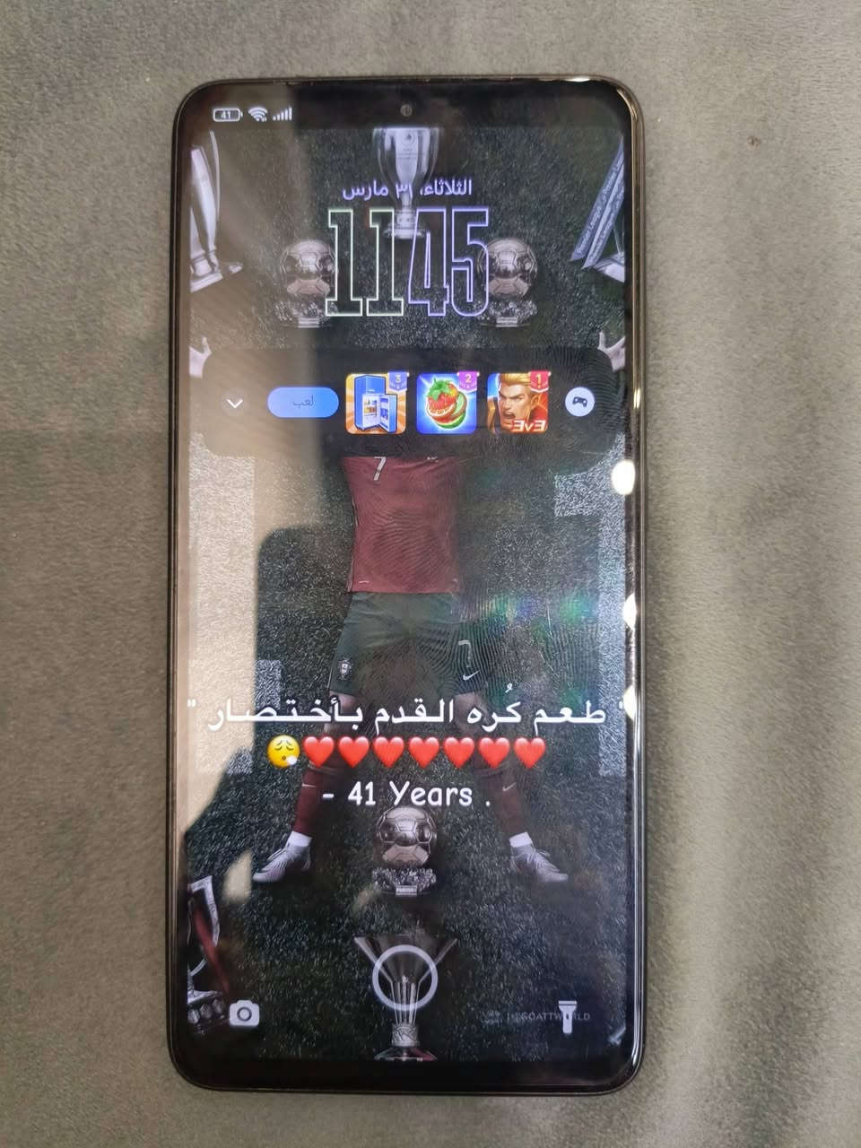 #للبيع كامل ملحقاته سعر (425)
✨بوكو X7 برو 5G مستعمل اقل شهر تقريباً 

◀️ ذاكرة 512 گيگا والعشوائية 24 گيگا

◀️ معالج ممتاز من دايمنسيتي 8400 الترا يعطيك 120 فريم في كل الألعاب 💪

◀️ بطارية 6000 ملي امبير تدعم الشحن السريع بقوة 90 واط 🔌

◀️ شاشة اوليد رهيبة 120 هيرتز

◀️ عنوان نجف قرب نفق مال حي رحمة


**إذا كنت صاحب هذا الإعلان وتريد حذفه لأي سبب، رجاءا أرسل رسالة إلى الدعم الفني**