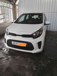 كيا بيكانتو موديل 2023 خليجي رقم اربيل هزه وفحص جديده بدون ضربه ولا صب...