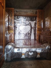 غرفة ٥ أبواب • خشب زان • موصل باب جديد