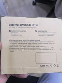 مشغل اقراص خارجي • قارئ اقراص خارجي • مشغل DVD • مشغل CD • قارئ اقراص ...