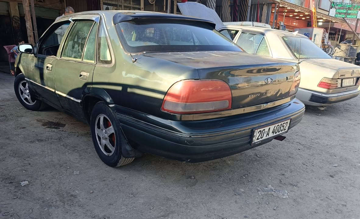 •للبيع دايو برنس فراشه موديل 1997
 • السياره مصبوقه حزام جماليه  
 •گير ومحرك اكسل شرط السياره نضيفه
 • رقم نگليزي ديالى_شرط التحويل
 •العنوان_ديالى_المقداديه_مياح
 •السعر 33 بيها مجال بسيط 
 •هاتف 📞 ***********
