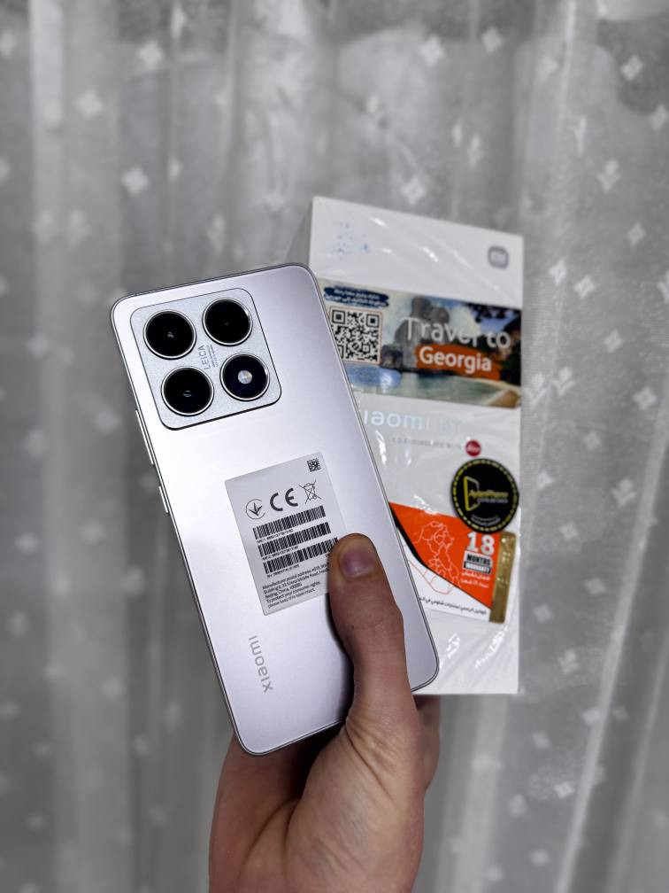 XIAOMI 14T 5G

⬅کامل ئەشیا و زۆر پاکو خاوێن
⬅ ڕام 12+12 و 256 گێگا 
⬅شاشەی سوپەر ئەمۆلیدو 144هێرت
⬅2سیم و ئیسیم 
⬅پاتری 5000و 67وات
⬅50 میگاپێکسل 📷video 4k 60 fps پۆترەیتی نایاب
➡pubg 120 fps
➡ip 68 دژە ئاو تا قوڵای ٢ مەتر 
⬅نرخی:249$
***********   📞 دخان, السليمانية
