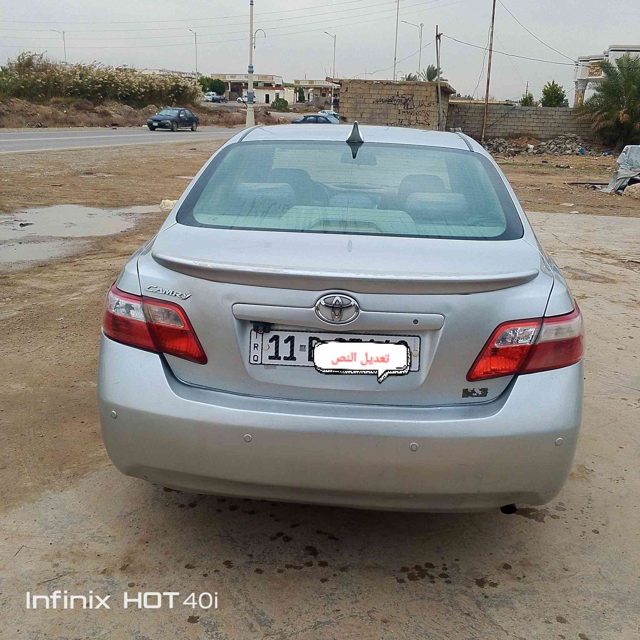 السلام عليكم سياره كامري موديل 2007 وارد امريكي محرك2400 صبغ حزام السعر85 وبيها مجال العنوان الاسحاقي الاتصال عل رقم الموبايل***********
