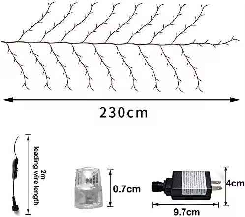 أضواء كرمة الصفصاف هي أضواء زينة مرنة على شكل أغصان شجرة صناعية مزودة بمصابيح LED صغيرة لإضفاء أجواء دافئة ورومانسية. 
معلومات المنتج
التصميم: تتميز الأضواء بتصميم يحاكي فروع كرمة الصفصاف البنية والواقعية التي يمكن ثنيها وتشكيلها بحرية لتناسب أسلوب الديكور الجداري أو المدفأة أو أي منطقة داخلية أخرى.
الإضاءة: تحتوي عادةً على عدد كبير من مصابيح LED، الميزات: غالبًا ما تتضمن أوضاع إضاءة متعددة، وجهاز تحكم عن بعد، ومؤقت تشغيل/إيقاف لسهولة الاستخدام وتعديل الأجواء.
الاستخدام: مثالية للاستخدام الداخلي لتزيين غرف النوم، غرف المعيشة، النوافذ، أو للحفلات والمناسبات الخاصة مثل أعياد الميلاد وعيد الميلاد المجيد.
مصدر الطاقة:  تعمل بطريق USB، وهي موفرة للطاقة. بغداد, العراق


**إذا كنت صاحب هذا الإعلان وتريد حذفه لأي سبب، رجاءا أرسل رسالة إلى الدعم الفني**