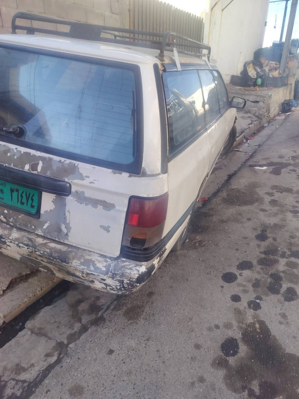 سلام عليكم  سوبارو ياباني موديل  1992 سنوية خضرا شرط التحويل  شرعي يحول..  مايسوي وكالة  محرك مال كصة كير  عادي  طخم نضيف   تدفئة  كهربائيّات  شغاله   سعر. 18  وبيها مجال  اتصل رقم موبايل  ***********7
او علخاص وتدلل.
