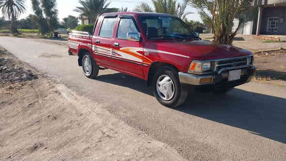 سلام عليكم بيكم تيوتا موديل 92 مكفوله كفالة عامه محرك كير اكسن شاصي كله شرط سياره على وضع شركه صبغ مابيها رقم بغداد سنويه عضم عاج مشروع وطني لل 2029 تحويل مباشر هاذا رقم الهاتف وشراي يدلل.  ***********
