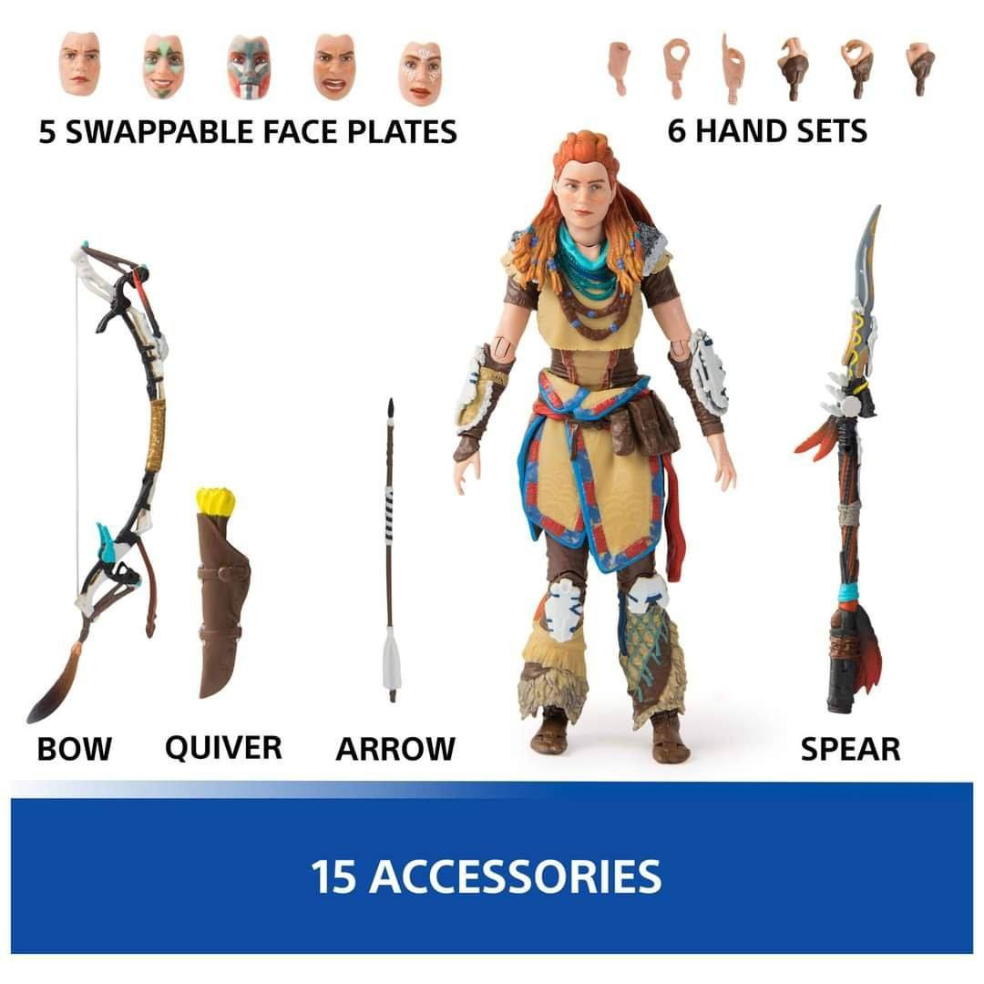 شخصية aloy 

من سلسلة العاب
 horizon forbidden west 

بحجم 1/12 بما يعادل 12cm

جديد غير مفتوح مع كامل الملحقات 

مفصلية بالكامل

للاستفسار على الرقم ***********
