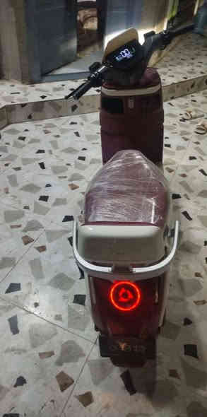 سلام عليكم اخواني دراجه للبيع جديده مستعمل قليل سرعة 63 سته بطاريات سعرها ٦٠٠ الف بيها مجال للطيبين *********** كركوك
