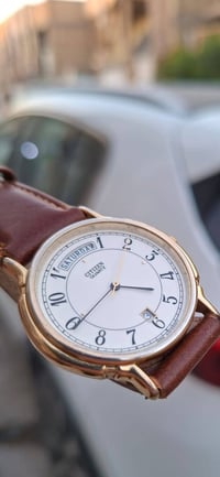 ساعة سيتزن انتيكة ياباني أصلي بطارية السعر 120 $  بغداد _ البنوك او ال...