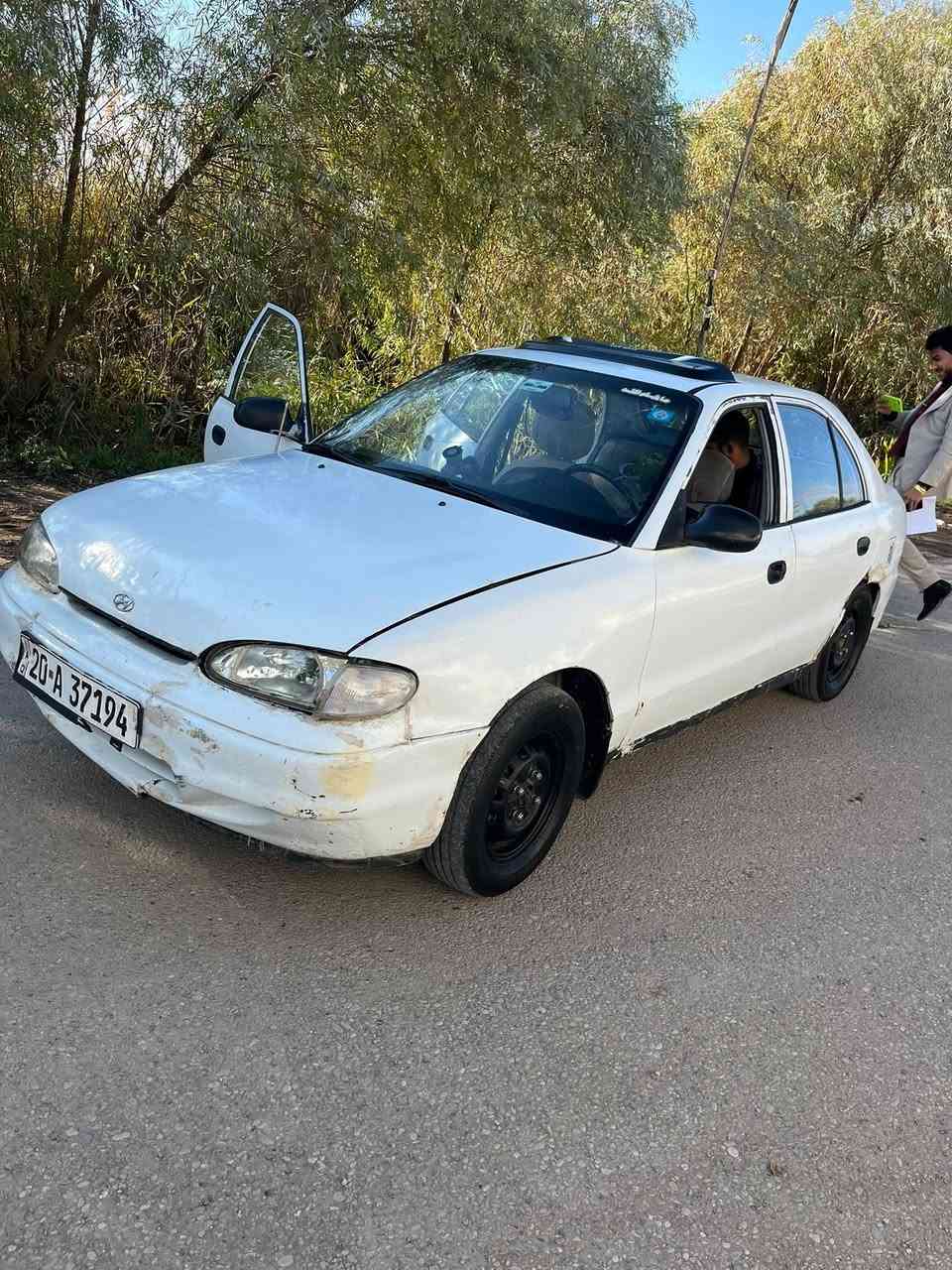 السلام عليكم اكسنت مديل١٩٩٥ سنويه لل٢٩
بسمي  شرط التحويل سياره خير من الله السعر ٢٥وبيه مجال للستفسار وتساب *********** مكان ديالى العنبكيه
