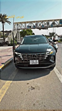 توسان هايبرد 2022 وارد امريكي فول مواصفات  رقم بغداد صور الحادث موجواد...