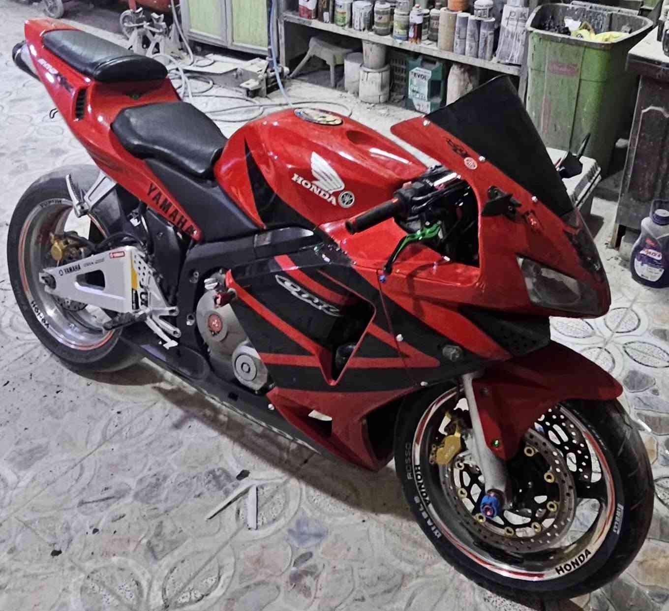للبيع فقط هونده ارار محرك ٦٠٠ لون احمر واسود

جديده كفاله من كلشي مكينه اتشك الكاع صلوات على محمد

العنوان ناصريه مركز شراي اتصل ***********

السعر ٣٠ وبيها مجال للطيبين
