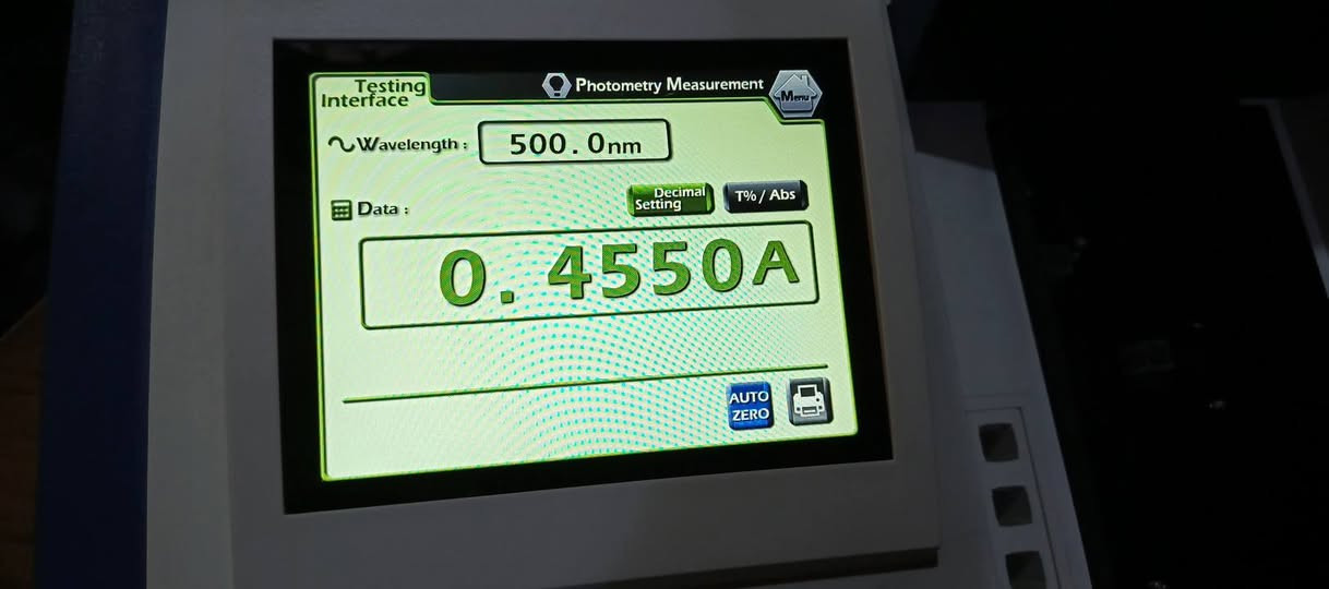 سبكترو دبل بيم 190-1100 نانو متر رينج.. تحكم شاشة مع برنامج حاسبة..مستعمل بشكل قليل كامل مع الملحقات. استيراد خاص..للبيع


**إذا كنت صاحب هذا الإعلان وتريد حذفه لأي سبب، رجاءا أرسل رسالة إلى الدعم الفني**