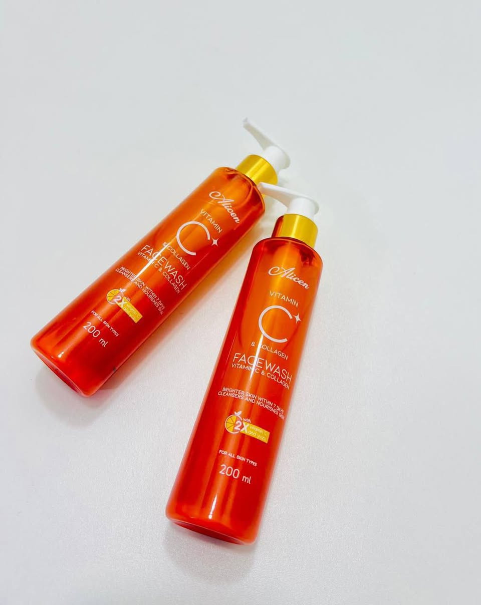 هذا غسول وجه من أليسين (Alicen) بفيتامين C والكولاجين: 
يساعد على تعزيز إنتاج الكولاجين في البشرة.
يضيء البشرة ويوحد لونها.
يزيل المكياج والشوائب بفعالية.
يرطب البشرة ويجعلها ناعمة ومرنة.
مناسب للاستخدام على البشرة الحساسة

🌟🌟🌟🌟🌟🌟🌟🌟
للحجز لا تترددوا بمراسلتنا."😍💜
التوصيل بغداد والمحافظات💜🚕🚕

"جربها مرّة، وبتصير من اختياراتك الدائمة 💯
نقدّم لك الأفضل.. لأنك تستحق الجودة بدون مجازفة ✅"


**إذا كنت صاحب هذا الإعلان وتريد حذفه لأي سبب، رجاءا أرسل رسالة إلى الدعم الفني**