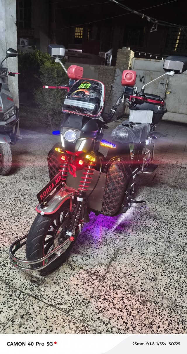 سلام عليكم... 
ماطور كوريا أم آر 2026
كامل مكمل ميحتاج كلشي 
انضمة....  نضام بك ورة 
دبل سويج وبصمة
بلوتوث أم بي ثري 
سماعات خارجية 
بطاريات 🔋 مفولة شركة وينلي شاحنة بل باكيت
نضام تشغيل بصمة وسويج 
رايدة مراوس باباتشي وانطي فرق لأن ماطور مناقصة أي شي فقط مراوس باباتشي....  للاستفسار الاتصال على الرقم *********** ... العنوان. فلوجة
