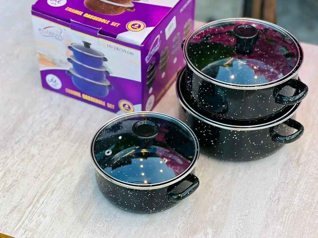 سيت جدوره الاصلي 3 قطع ضد الاتصاق 
قبق زجاج حراري مقاومة للحرارة 
يدات صب يوجد خدمة توصيل لجميع المحافظات بغداد, العراق


**إذا كنت صاحب هذا الإعلان وتريد حذفه لأي سبب، رجاءا أرسل رسالة إلى الدعم الفني**