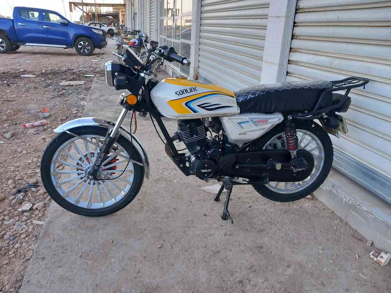 دراجه سيفان موديل 2025دراجه مكفوله كفاله اي نقص مابيها السعر ٧٥٠ وبيها مجال حك جيه الا ستفسار تصل على الرقم(***********)مكاني  ديالى قضاء الخالص ناحية هبهب
